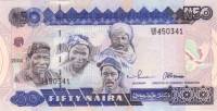 (2004) Банкнота Нигерия 2004 год 50 найра "Люди"   UNC